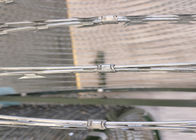 হট ডুবড গ্যালভানাইজড রেজার কাবাবযুক্ত ওয়্যার 450 মিমি কয়েল ব্যাস বেড়ার জন্য